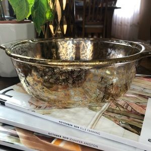 Fire King Gold Casserole Pan